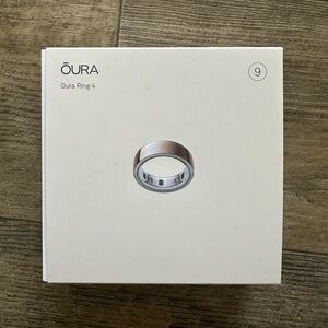 Oura Ring 4, Size 9, Rose Gold